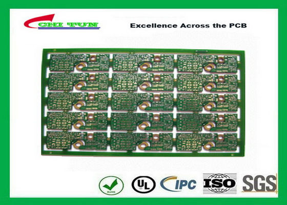 China 2 Layer PCB Board FR4 2.0MM Gold Surface Finish General Purpose PWB  Board Supplier