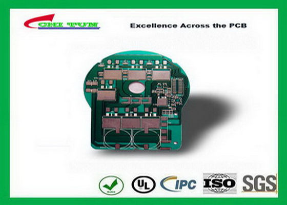 China LED Aluminum PCB Board Printed Circuit Board with 1.2MM 1W Green Solder Mask Supplier