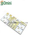 Audio Device Aluminum Based PCB Printed Circuit Board Withe Hard Immersion Gold