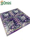 Purple Fr4 PCB Prototype Fabrication Small Medium Volume Expedited Fast Turn PCB Board