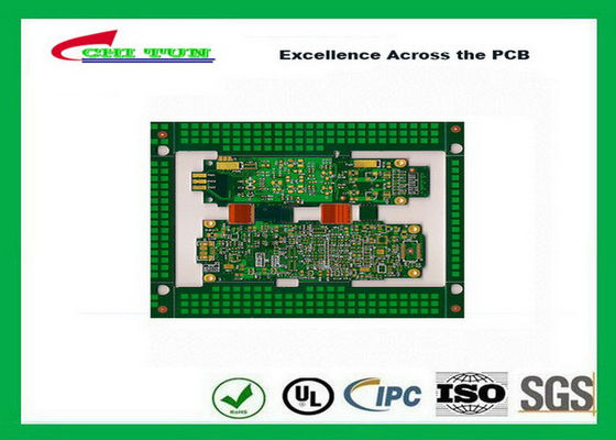Good Quality Immersion Gold Rigid-Flexible PCB Green 8 Layer PCB Circuit Board Suppliers