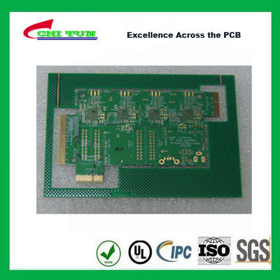 Good Quality Aeronautics Printed Circuit Board 8L FR4 Immersion Gold + Hard Gold Quick Turn Pcb Suppliers