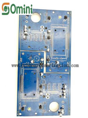 Blue Soldermask PCB Assembly Medical Integrated Electronics PCBA