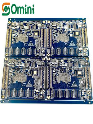 OEM 6 Layer PCB Board Fabrication Gerber PCB Design ET Hard Gold SMT PCBA