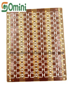 2 layers Ultra Thin Flexible PCB Gold Finger For Wearable Devices