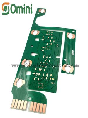 Immersion Silver Green Polyimide PCB Board 2 Layers For Mobile Device