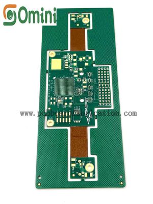 Electronic Control System Rigid Flex PCB Multilayer PCB Board Halogen Free