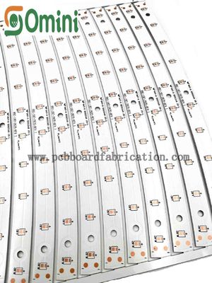 Metal Based 2 Layer Aluminum PCB For LED Lead Free HASL