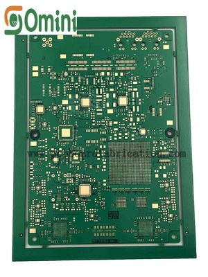 High Speed Double Side PCB With Controlled Impedance Gold Finger