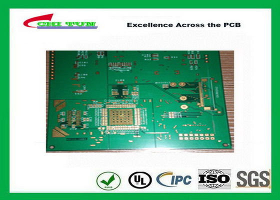 Good Quality 1.2mm Hole Size 0.2mm Quick Turn PCB Prototypes Assembly 6 Layer Hard Gold PCB Suppliers