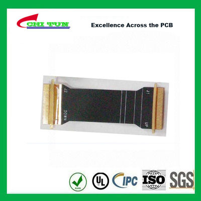 Good Quality Sillkscreen Flexible PCB Fabrication , Mobile Phone PCB Board Black Solder Mask Suppliers
